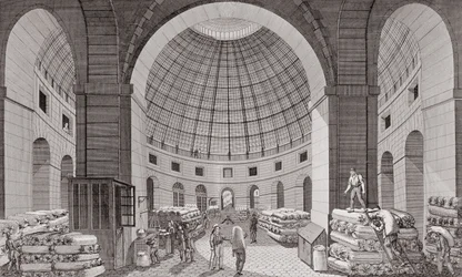 View of the Wheat Market and the Cupola, 18th-19th Century